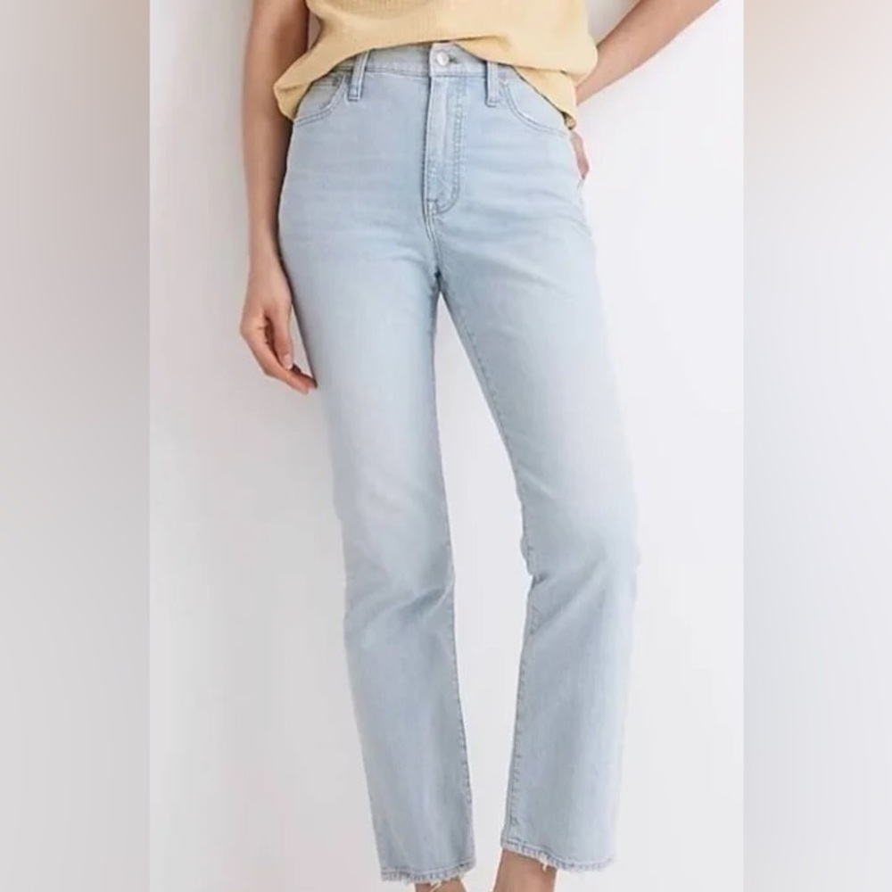 Madewell Slim Demi Boot Jeans, NWT